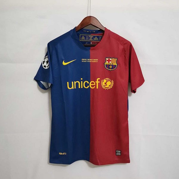 Tailandia Camiseta Barcelona 1ª Retro 2008 2009